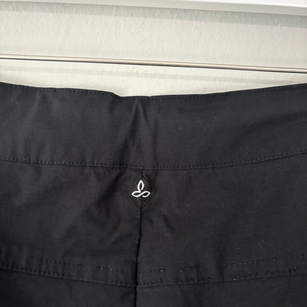 PRANA Black Cropped Outerwear Capri Pants - Picture 4 of 4